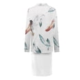 thumbnail image 5 of Conjunto de jersey de cuello alto de manga larga con estampado de mujer + conjunto de falda elástica sexy Wmkox8yi  FGJ640, 5 of 5