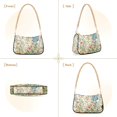 thumbnail image 7 of FORMRS Womens Shoulder Bag with Chain Strap Clutch Purse Cute Tote Handbag, Colorful Wildflowers, 7 of 7