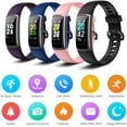 Letsfit ID152 Black Fitness Tracker