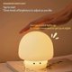 thumbnail image 3 of Cute Rechargeable Dimmable Silicone Animal Night Light for Nursery Toddler Night Stands Fun Decor for, 3 of 5