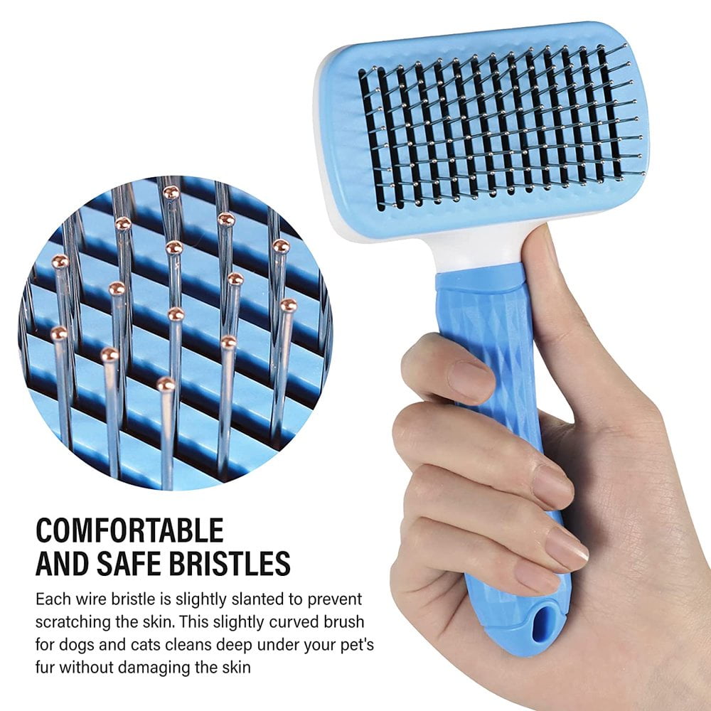 Dog deshedding brush online