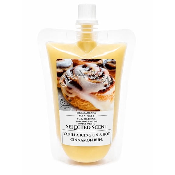 Selected Scent Wax Melts, Cin-A-Bun (4 Ounces)
