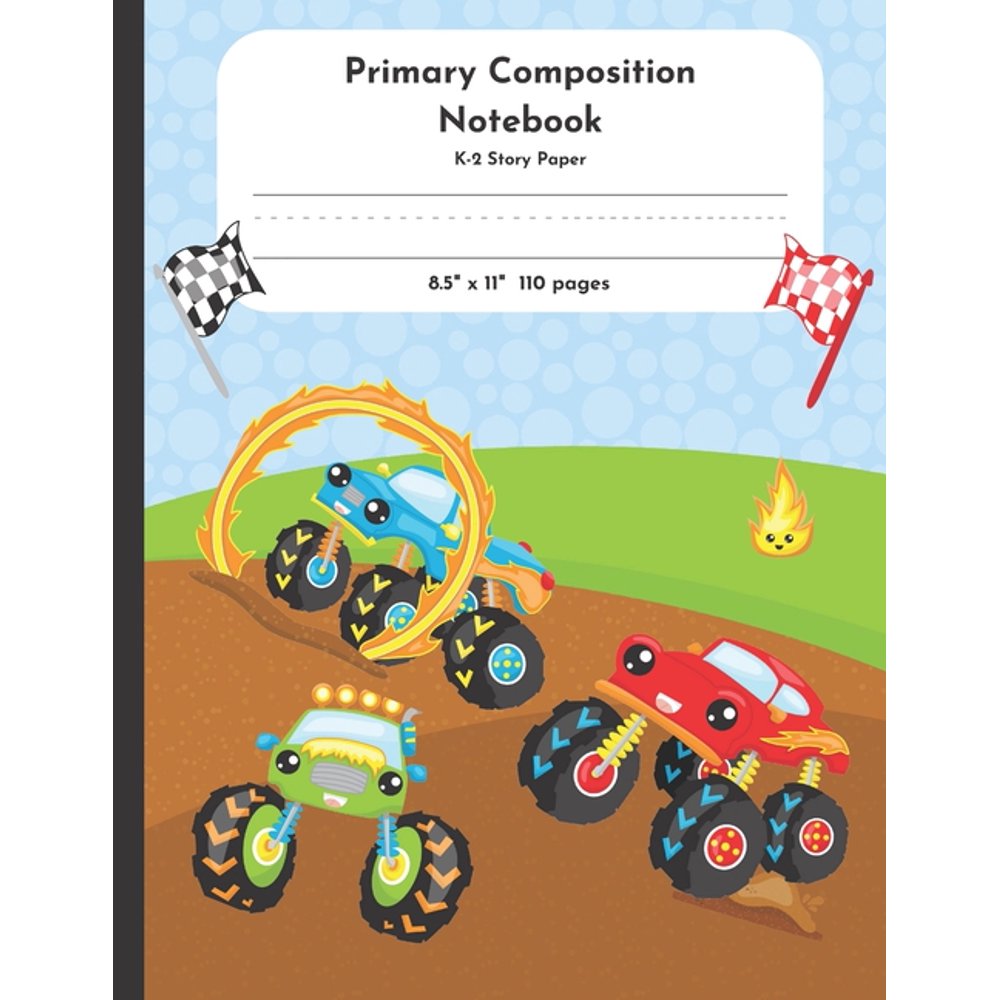 Primary Composition Notebook K2 Story Paper 8.5" x 11" 110 pages