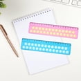 thumbnail image 6 of 2Pcs Multipurpose Drawing Ruler Funny Toy Ruler Multifunction Ruler for Measuring Drawing Stress Relief, 6 of 8