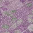 thumbnail image 2 of Dalyn Rugs Machine Washable Indoor/Outdoor Chantille Purple 8' x 8' Round Rug, 2 of 7