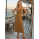 thumbnail image 2 of Vestido De Mujer Midi Casual Stretch Para Diario Y Salida, 2 of 5