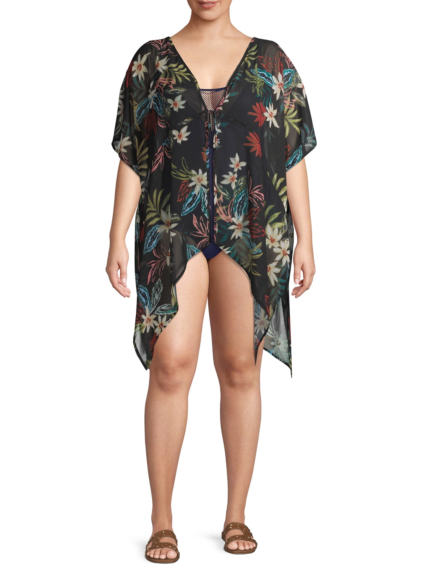 plus size kimono cover up