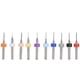 thumbnail image 3 of Brocas, 10 Piezas 0,3-1,2 Mm Brocas De Acero De Tungsteno Juego De Brocas Mini Kit De Brocas De Acero De Tungsteno Para Placa De Circuito PCB, 3 of 7