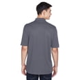 thumbnail image 2 of CORE365 CE101 Men's Balance Colorblock Performance Piqué Polo-Classic Navy Heather/ Carbon-4XL, 2 of 3
