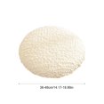 thumbnail image 3 of Elastic Round Bar Stool Cover 4 Colors, Linen Textured Slipcover for Swivel Rolling Stool, Easy Install Washable Seat Cushion Protector, Stretch Cover for Salon Vanity and Office Stool, 3 of 6