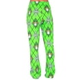 thumbnail image 3 of Star Wars The Mandalorian Baby Yoda Kelly Green Christmas Lounge Pants, 3 of 3