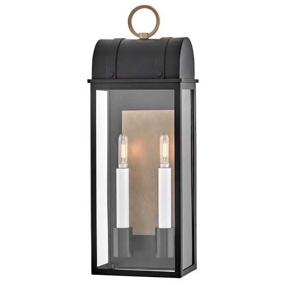 Hinkley Lighting - Campbell - 10W 2 LED Medium Outdoor Wall Lantern-21.75 Inches