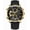 N-Gold black, variant on Watch for Men Sport Military Waterproof Chronograph Mens Watches Analog Quartz Big Face Classic Stylish Fashion Casual Designer Business Work Wrist Watch Elegant Gift for Men