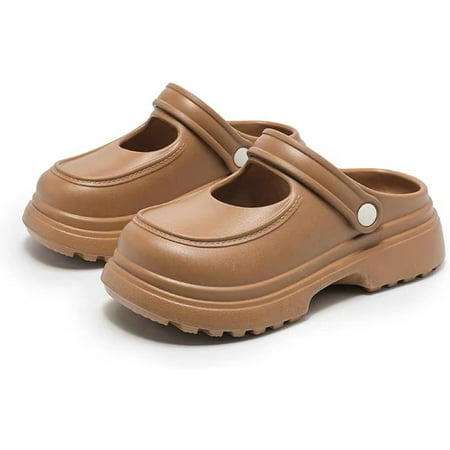 Women s Platform Clogs Garden Shoes Waterproof Beach Pool Sandals Nursing Medical Work Mule