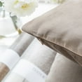 Phantoscope Soft Solid Square Velvet Decorative Throw Pillow Cover for ...