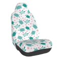 thumbnail image 1 of Wukai Sea Turtle Full Set Car Seat Covers with Soft Padding Universal Auto Front Seats Protector and Cushion Mat, 1 of 5
