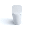 thumbnail image 2 of TOTO Washlet G400 Bidet Seat with Integrated Dual Flush 1.28 or 0.9 GPF Toilet with Premist, Cotton White - MS920CEMFG#01, 2 of 2