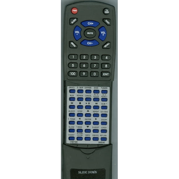 Replacement Remote for SAMSUNG AH59-01506D, RTAH5901506D, AH5901506D, HTP40, HTP38, HTWP38