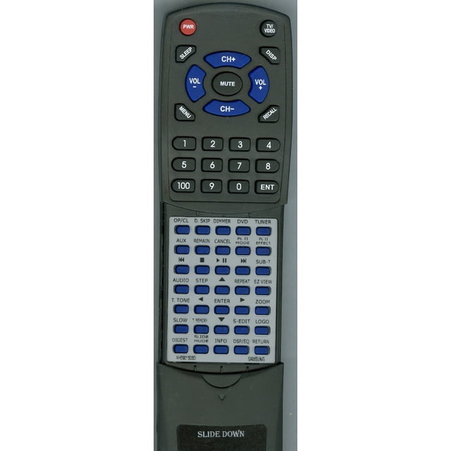Replacement Remote for SAMSUNG AH59-01506D, RTAH5901506D, AH5901506D, HTP40, HTP38, HTWP38
