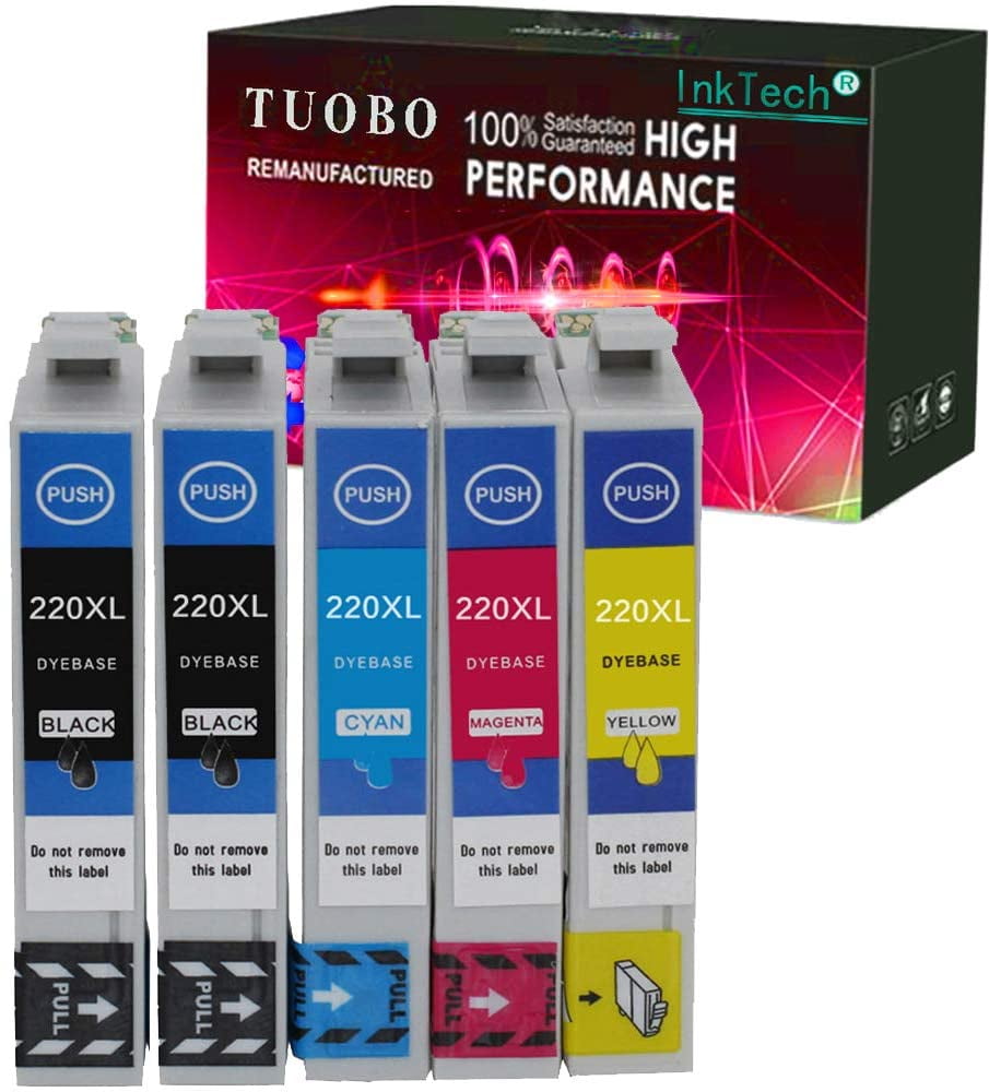 Tuobo Remanufactured Ink Cartridge Replacement For 220 Xl 220xl T220xl To Use With Wf 2760 Wf 9672