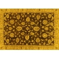 thumbnail image 1 of Ahgly Company Indoor Rectangle Oriental Yellow Traditional Area Rugs, 5' x 7', 1 of 4