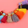 thumbnail image 3 of MERRYHAPY 100Ud Pendientes De De Seda Artificial Para Manualidades Accesorios Para Bolsos Llaveros Y Joyería, 3 of 5