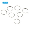 thumbnail image 3 of Uxcell 12mm/0.5" OD Chandelier Split Rings Split Circular Ring Clips Silver 400 Pack, 3 of 6