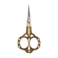 thumbnail image 2 of Tijeras de punto de cruz Wosthever flor de ciruelo de acero dorado, 2 of 6