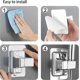 thumbnail image 3 of 2pcs No Drilling Shower Holder - Universal Shower Head Holder - 360 Adjustable Wall Mounted Shower Holder, 3 of 5