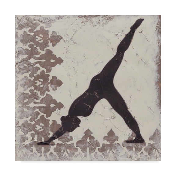 Trademark Fine Art 'Yoga Bliss III' Canvas Art by Chariklia Zarris