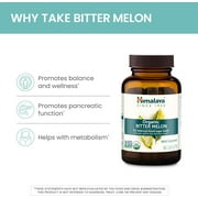 Himalaya Organic Bitter Melon for Blood Sugar Support, 660 mg, 30 Caplets