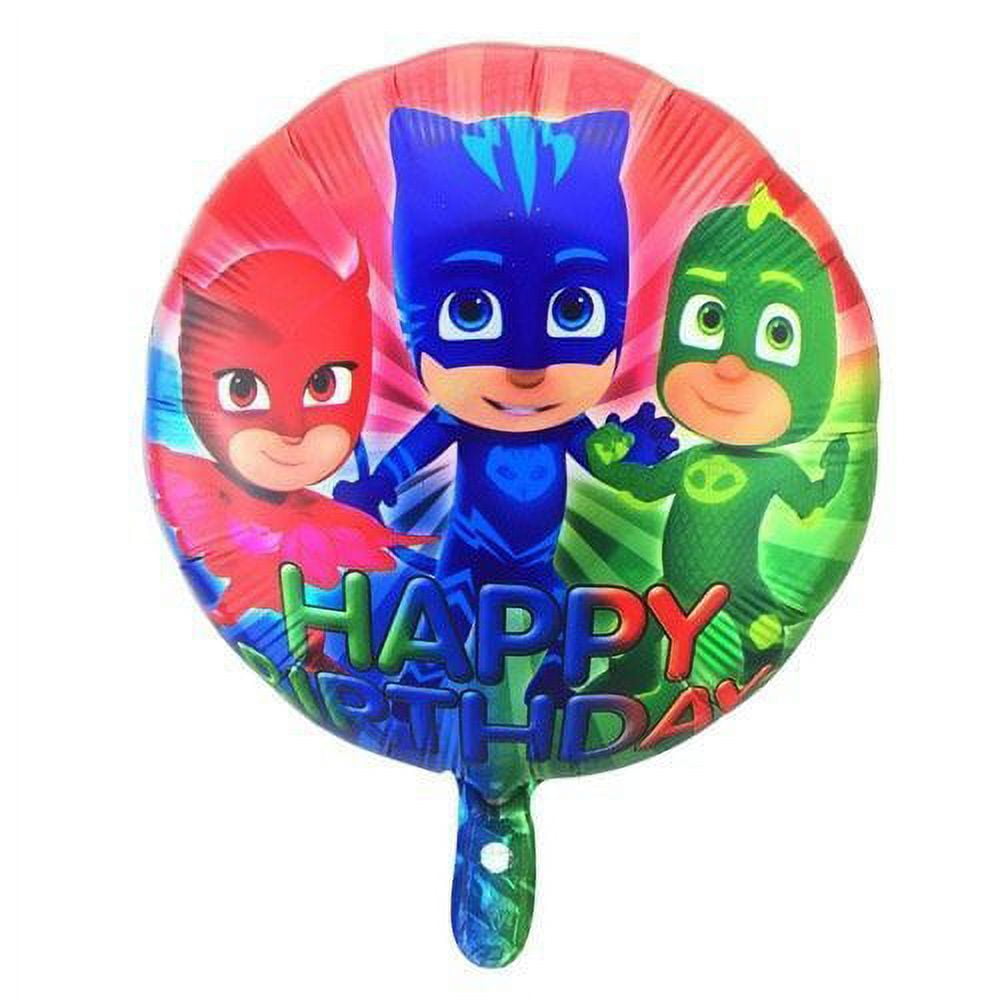 The Ultimate PJ MASKS 3rd Birthday Party Supplies and Balloon decorations