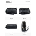 thumbnail image 5 of Genuine Leather Women Wallet Long Zipper Wristlet Bag Fashion Crocodile Lady Clutch Coin Purse Mobile phone bag Money Clip, 5 of 6