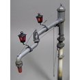 thumbnail image 4 of 1:35 Miniart Railroad Water Crane Model Set, 4 of 10