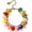 A1:Colorful Bracelet, variant on Chunky Beaded Bracelet for Women Dopamine Colorful Resin bangles Blue White Hot Pink Beaded Boho Bracelets Summer Rainbow Beach Vacation Jewelry Trendy Spring Summer Outfit Accessories