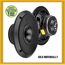 Audiopipe APMB-828G-CHF 8" 200W RMS Power Compression Horn Mid-range Car Speaker