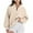 Khaki-Fashion Sweatshirts, variant on Xcmzpl Zip Up Sweatshirts for Women Loose Fit Solid Color Crewneck Sweatshirt Lightweight Sweater Tops Soft Long Sleeve Blouses Winter Fashion