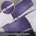 thumbnail image 7 of Purple Geometric Throw Pillow Cover 12 x 20 Inch Decorative Pillow Cover Vintage Oil Painting Contemporary Lumbar Pillowcase Seasonal Rectangle Cushion Case for Couch Sofa Bed Living Room, 7 of 7