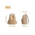 thumbnail image 2 of Luxtrada Women Backpack Purse 20L Nylon Anti-theft Fashion Casual Lightweight Travel Shoulder Bag Daypack (Khaki), 2 of 8