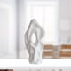 thumbnail image 5 of Jrón abstracto en apiencia Irregul recipiente secas de Oficina Decoración coración de - blanco perfecl jarrón pequeño, 5 of 7