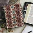 thumbnail image 4 of FOR U DESIGNS Aztec Tribal Bible Case Cow Print Bible Cover for Teen Girls Boys Kids Size 2X-Large with Shoulder Strap PU Bible Case Bag Book Carrying Case for Bible Study Religious, 4 of 7