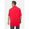 thumbnail image 3 of KingSize Men's Big & Tall  Solid Camp Shirt, 3 of 6