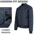 thumbnail image 4 of Men's Heavyweight Quilted Bomber Jacket (Sizes, S-2XL), 4 of 6