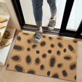 thumbnail image 2 of Beige and Black Of Leopard Print Door Rugs,Washable Non Slip Door Mats Indoor,Decorative Door Mats,Entry Mat Indoor for Entrance,Bedroom,Kitchen,Bathroom,20"x32", 2 of 6