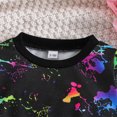 thumbnail image 6 of KYAIGUO 2PCS Baby Infant Boys Spring Sweatshirt Outfit Fall Tie-Dye Long Sleeve Sweatsuit Set Casual Trousers Suit, 6 of 9