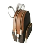 Michael Kors Womens Jaycee Medium Logo Backpack 35S2G8TB2B-847 MK Signature