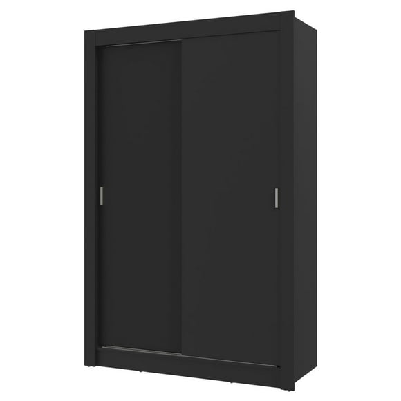 Ropero Clóset Madesa Milano 2 Puertas Negro