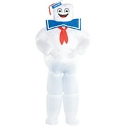 Party City Inflatable Stay Puft Marshmallow Man Halloween Costume for Adults, Ghostbusters, Standard Size