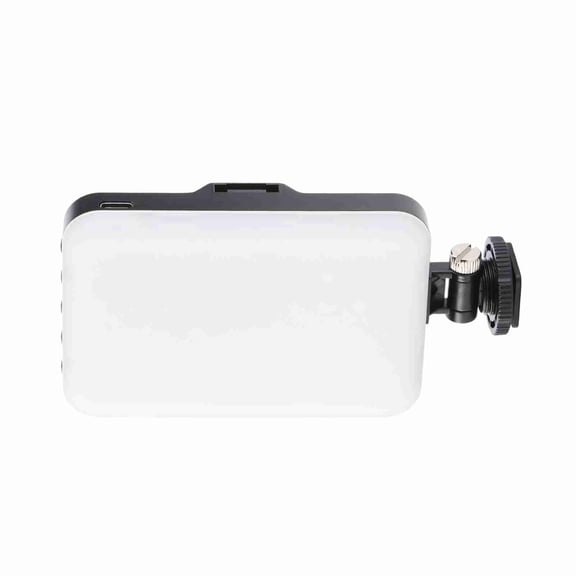 Portable Video Conference Fill Light 2500K-6500K Brightness Adjustable Clip On LED Video Light With Clip And Cold Shoe Adapter