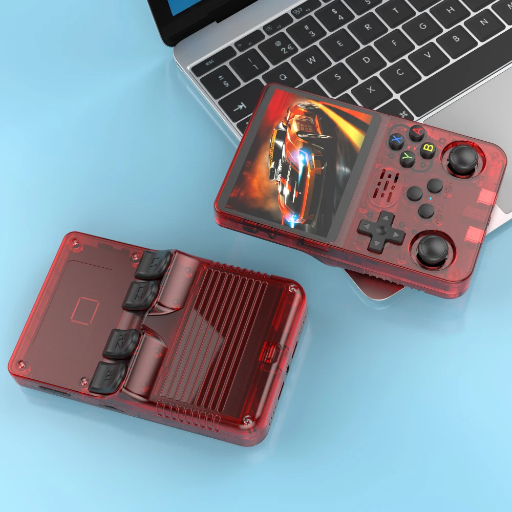 Consola Portátil R36S Retro Con 128 GB Y Más De 21,000 Juegos, Pantalla IPS De 3.5 Pulgadas Y Sistema Linux